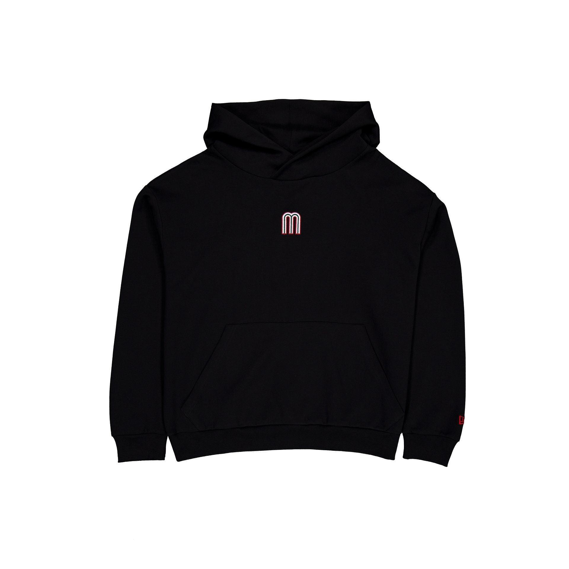 Mexico Baseball Black Hoodie Male Product Image