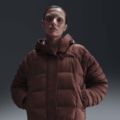 Nike Sportswear Swoosh Puffer PrimaLoft® Women's Therma-FIT Oversized Hooded Jacket Product Image