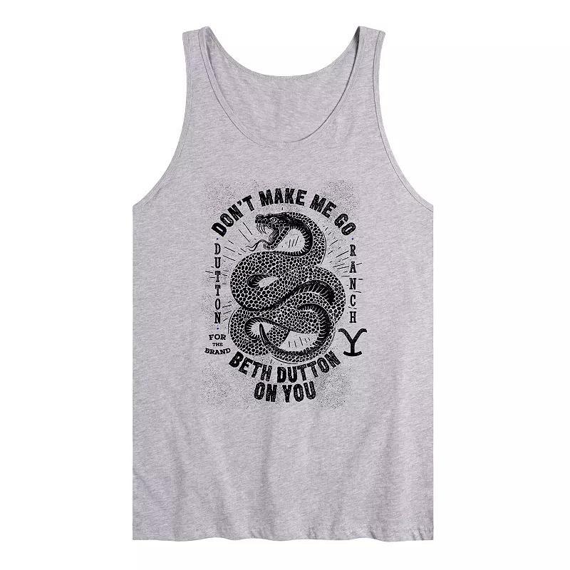 Mens Yellowstone Make Me Go Beth Tank Top Product Image