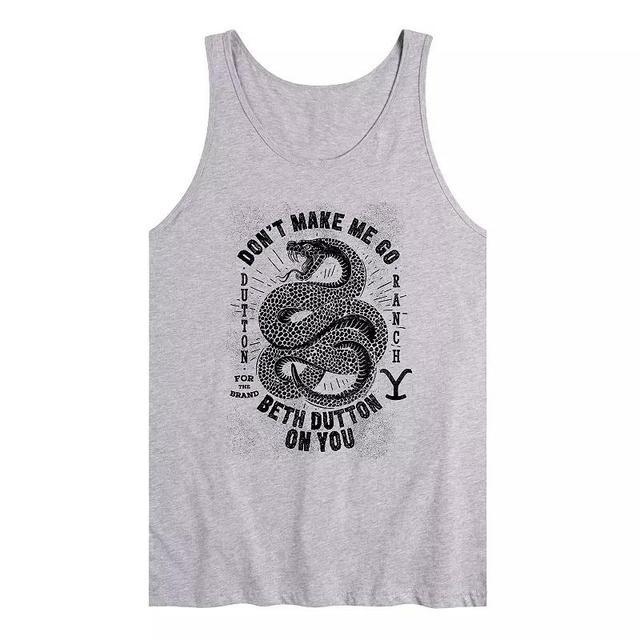 Mens Yellowstone Make Me Go Beth Tank Top Product Image