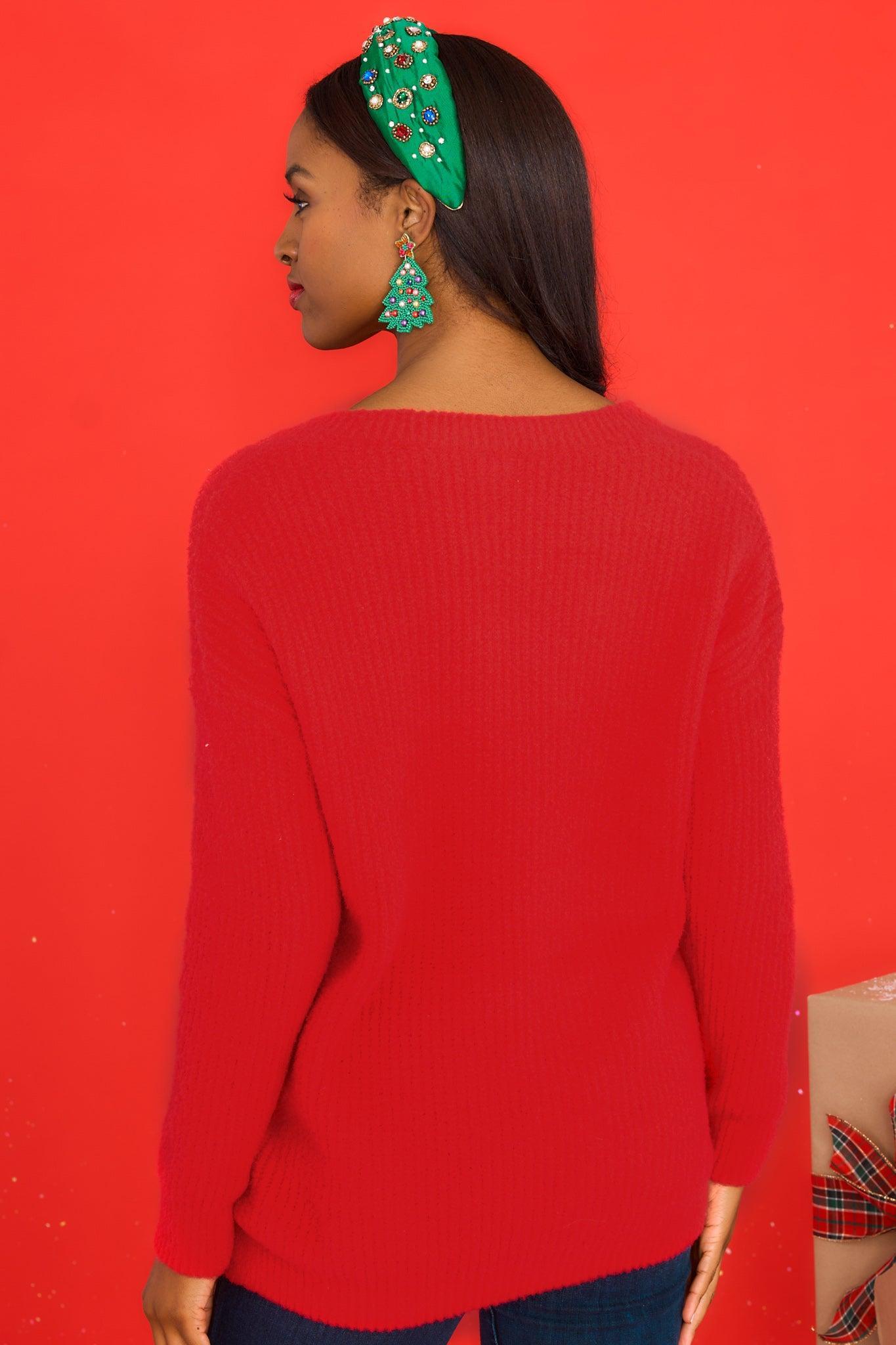 Fable Any Day Now Red Sweater Product Image