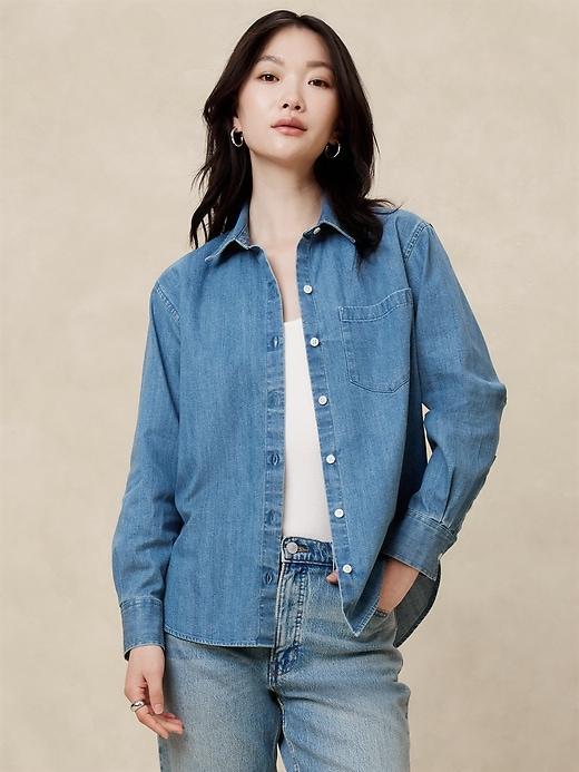 Classic Denim Shirt Product Image