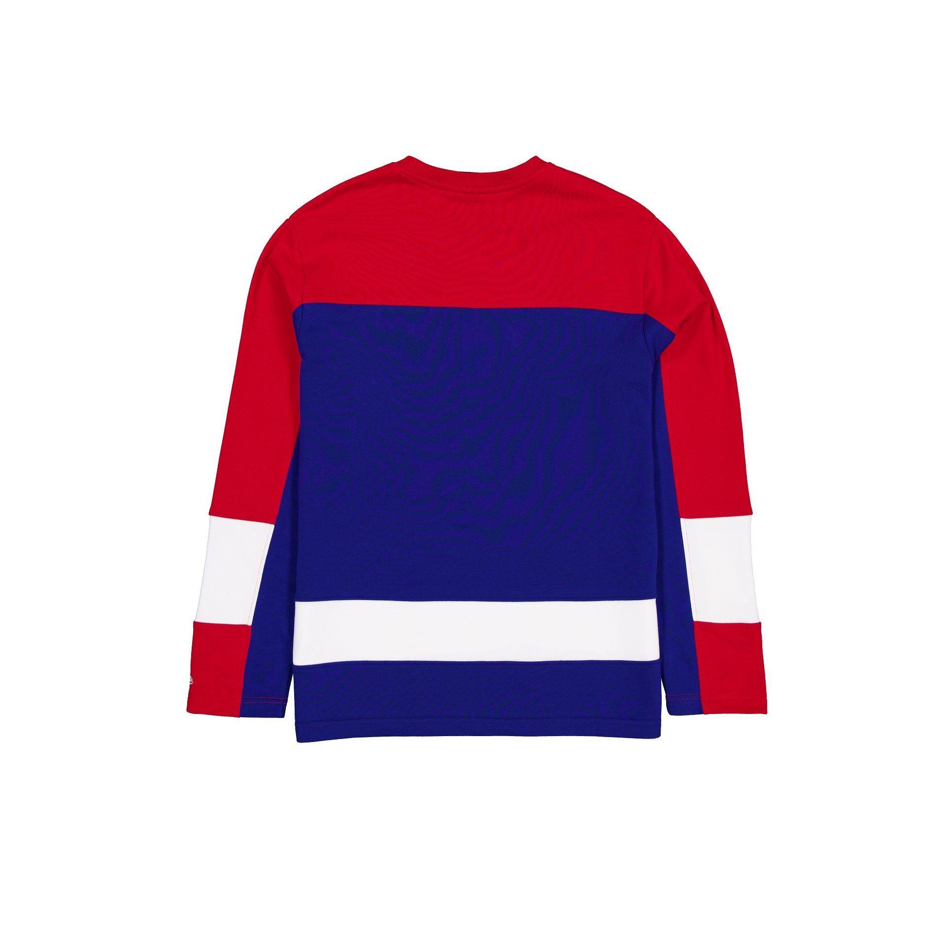 New York Rangers Throwback Long Sleeve T-Shirt Male Product Image