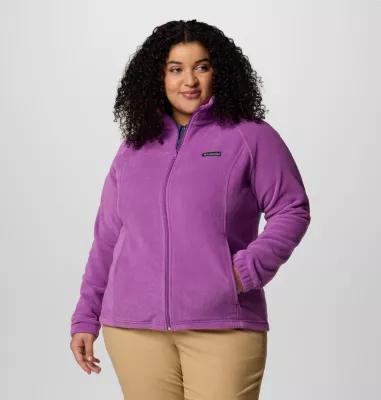 Columbia Women's Benton Springs Full Zip Fleece Jacket - Plus Size- Product Image