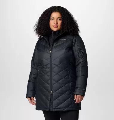 Columbia Women's Heavenly Long Hooded Jacket - Plus Size- Product Image