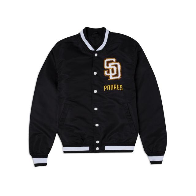 San Diego Padres Logo Select Black Jacket Male Product Image