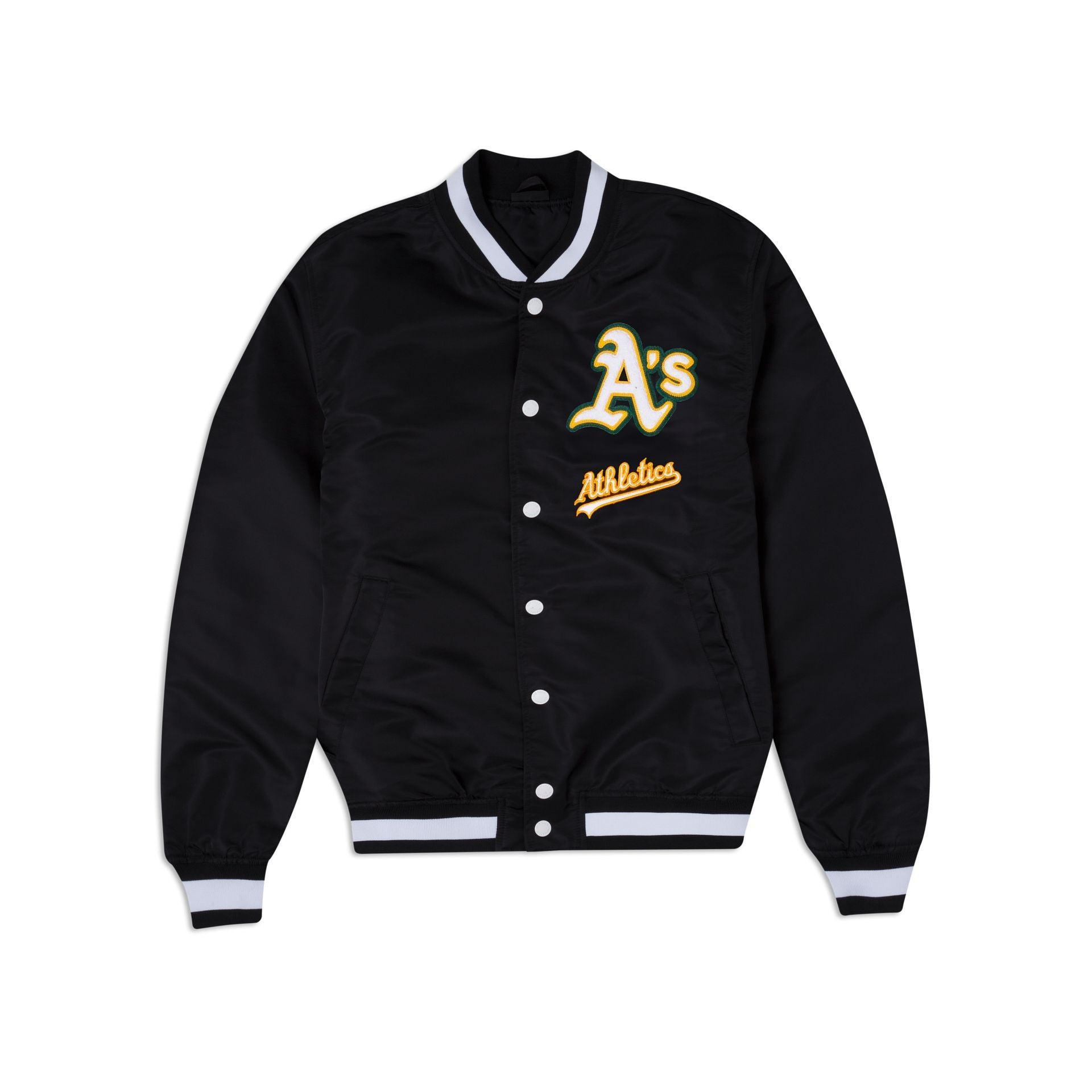 Oakland Athletics Logo Select Black Jacket Male Product Image