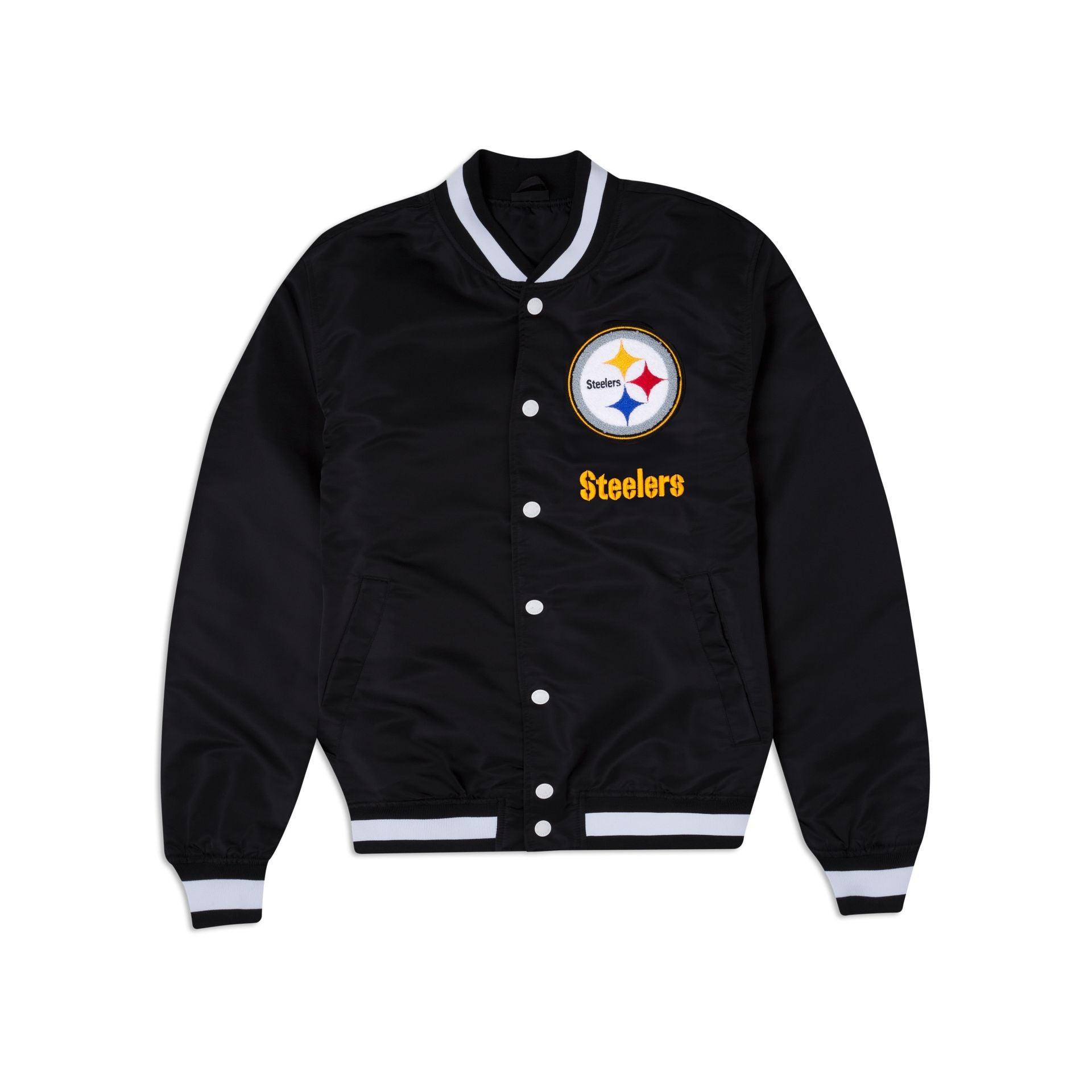 Pittsburgh Steelers Logo Select Black Jacket Male Product Image