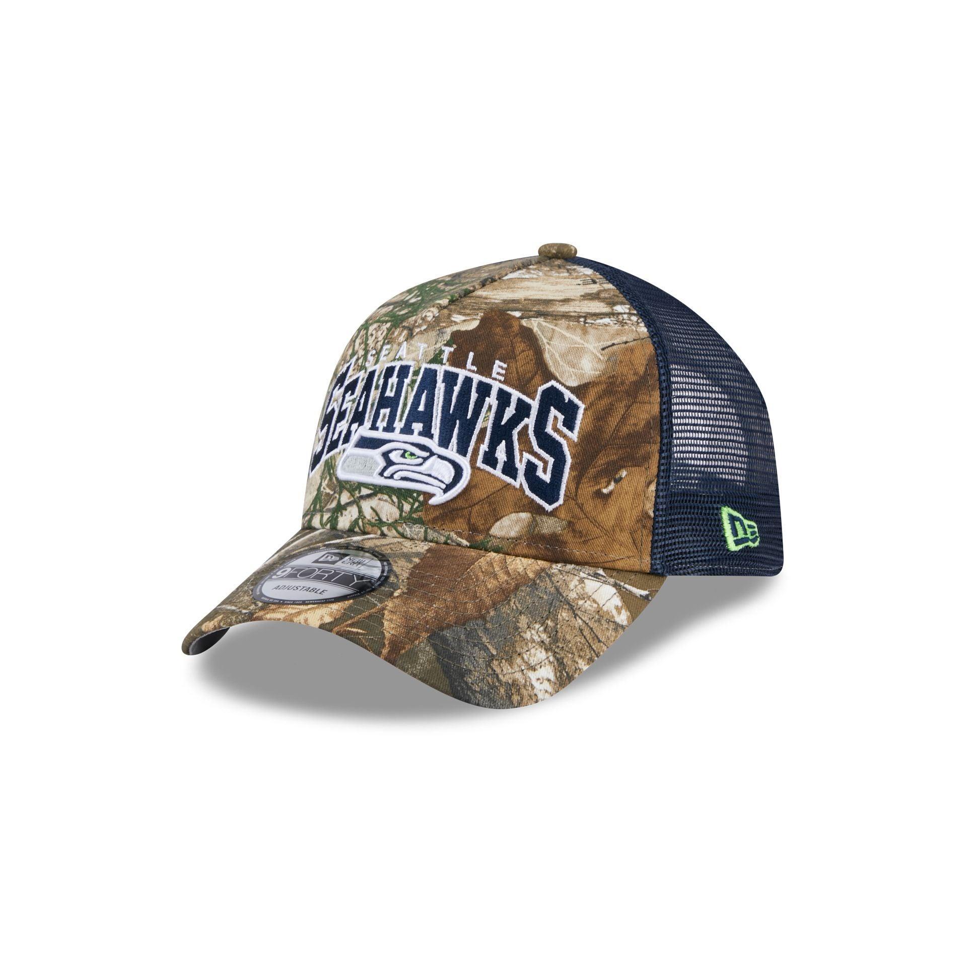 Seattle Seahawks Active 9FORTY A-Frame Trucker Hat Male Product Image