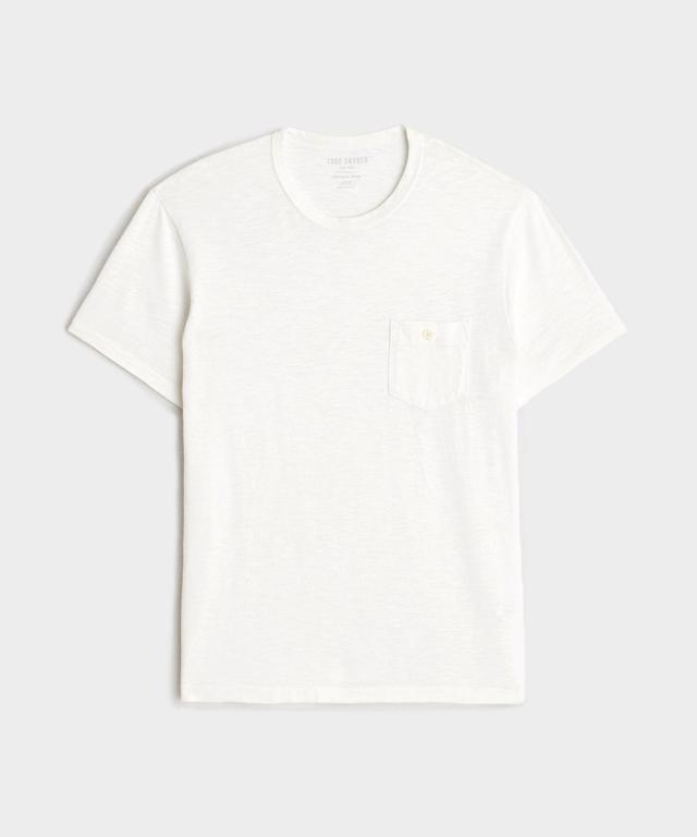 Made in L.A. Homespun Slub Pocket T-Shirt Product Image