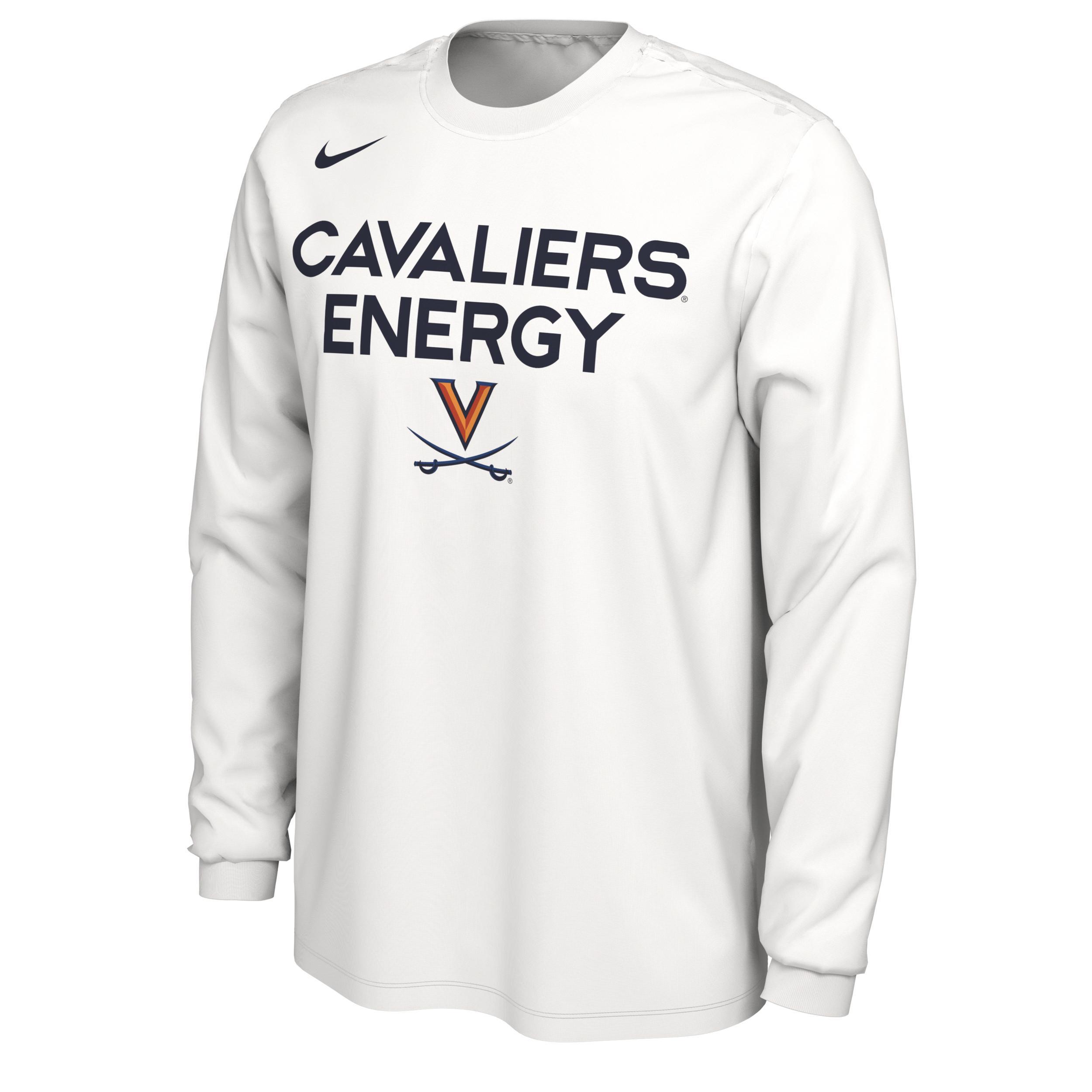 Virginia Nike Mens College Long-Sleeve T-Shirt Product Image