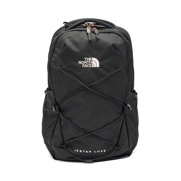 Womens The North Face Jester Luxe Backpack - TNF Heather / Burnt Coral Metallic Product Image