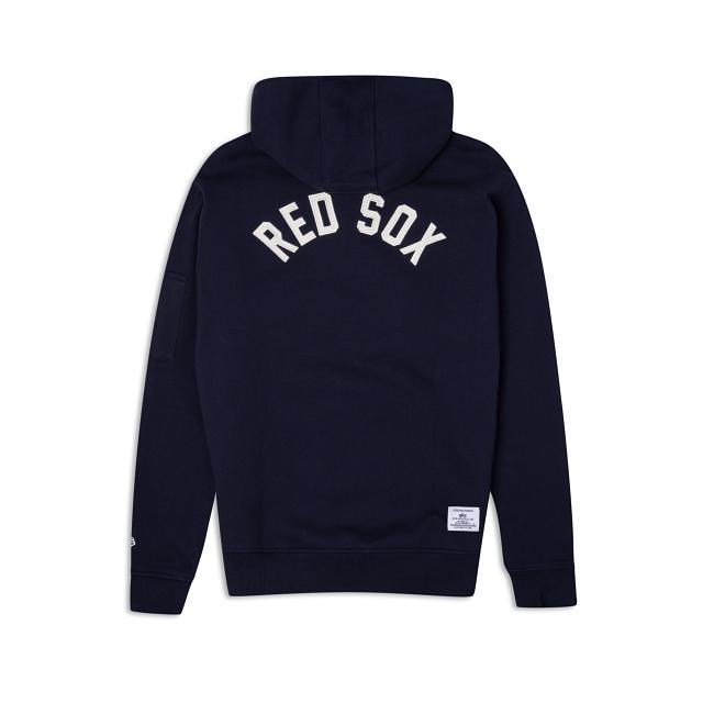 Alpha Industries X Boston Red Sox Zipper Hoodie Male Product Image