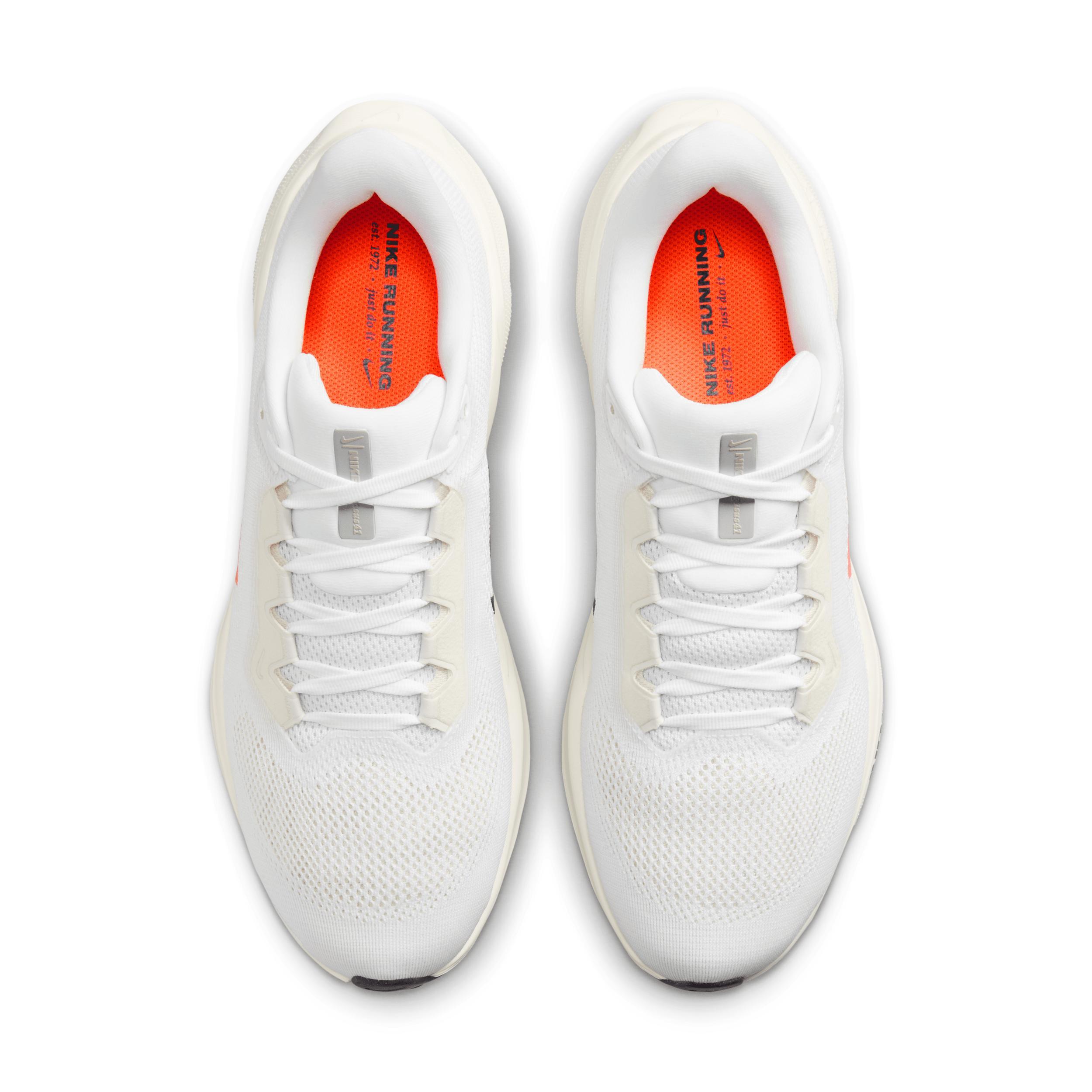 Nike Mens Zoom Pegasus 10 PQ - Shoes White/Armory Navy/Hyper Crimson Product Image