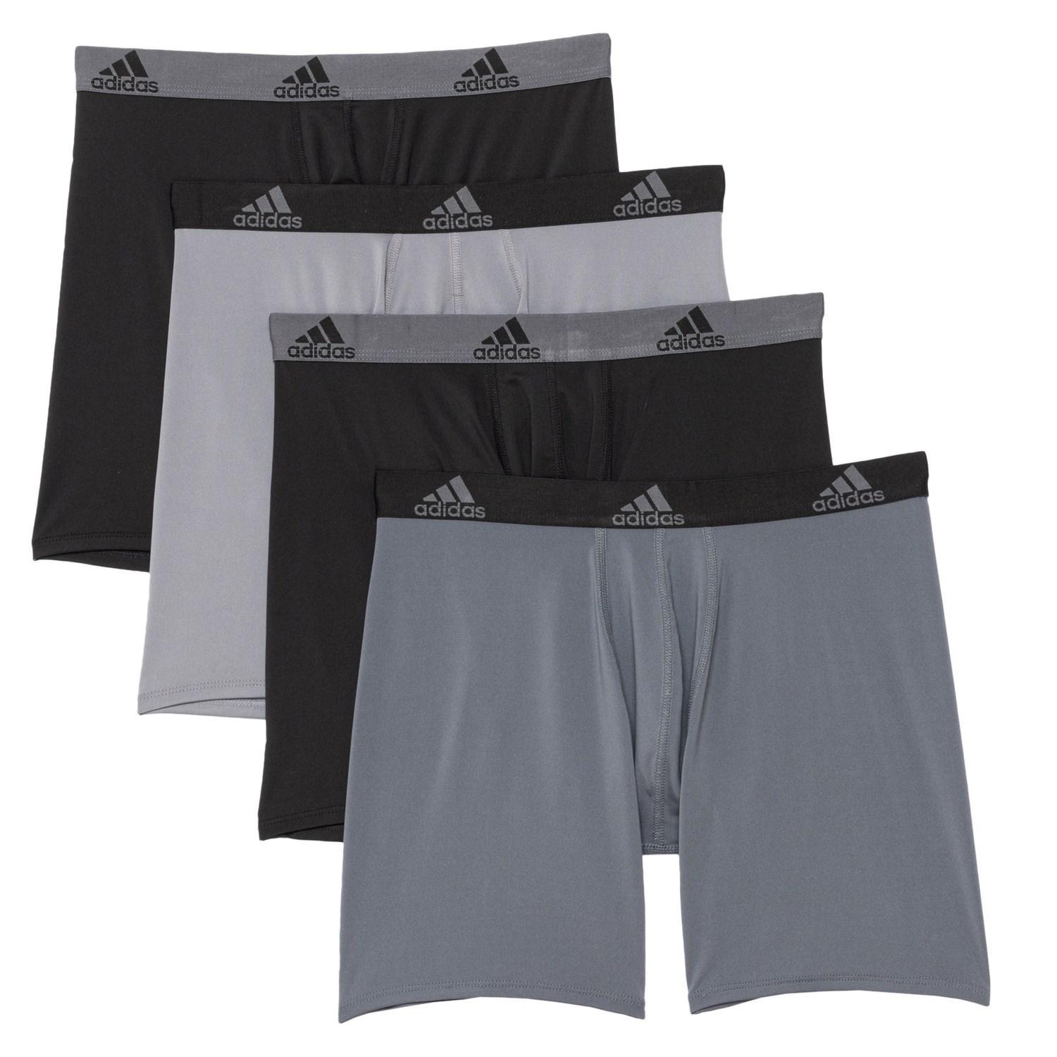 adidas Core Performance Boxer Briefs - 4-Pack Product Image