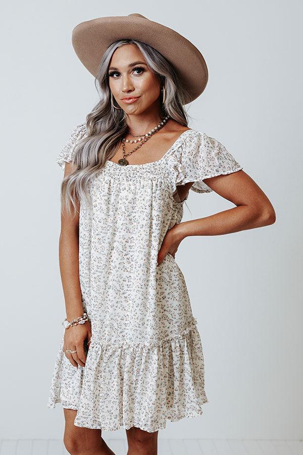 Parade Pretty Shift Dress In Ivory Product Image