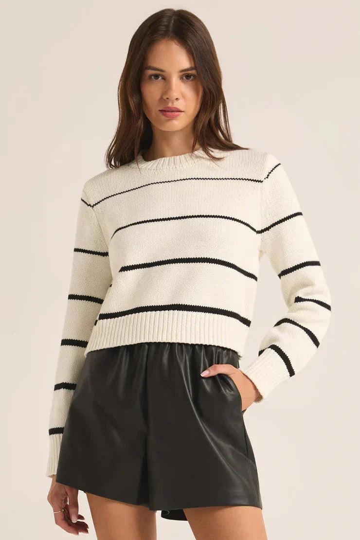 Z Supply Milan Stripe Sweater Product Image