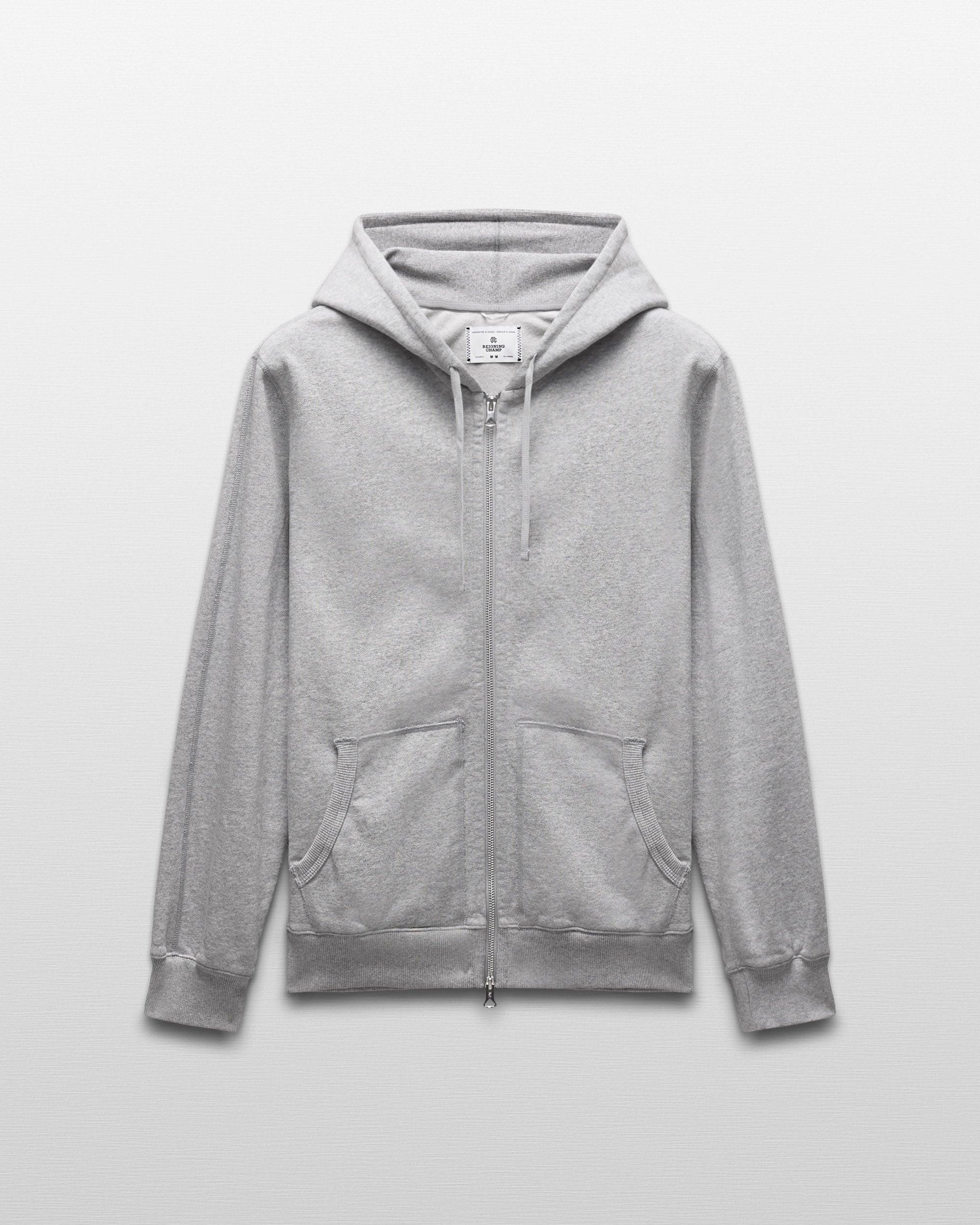 Heavyweight Fleece Standard Zip Hoodie Male Product Image