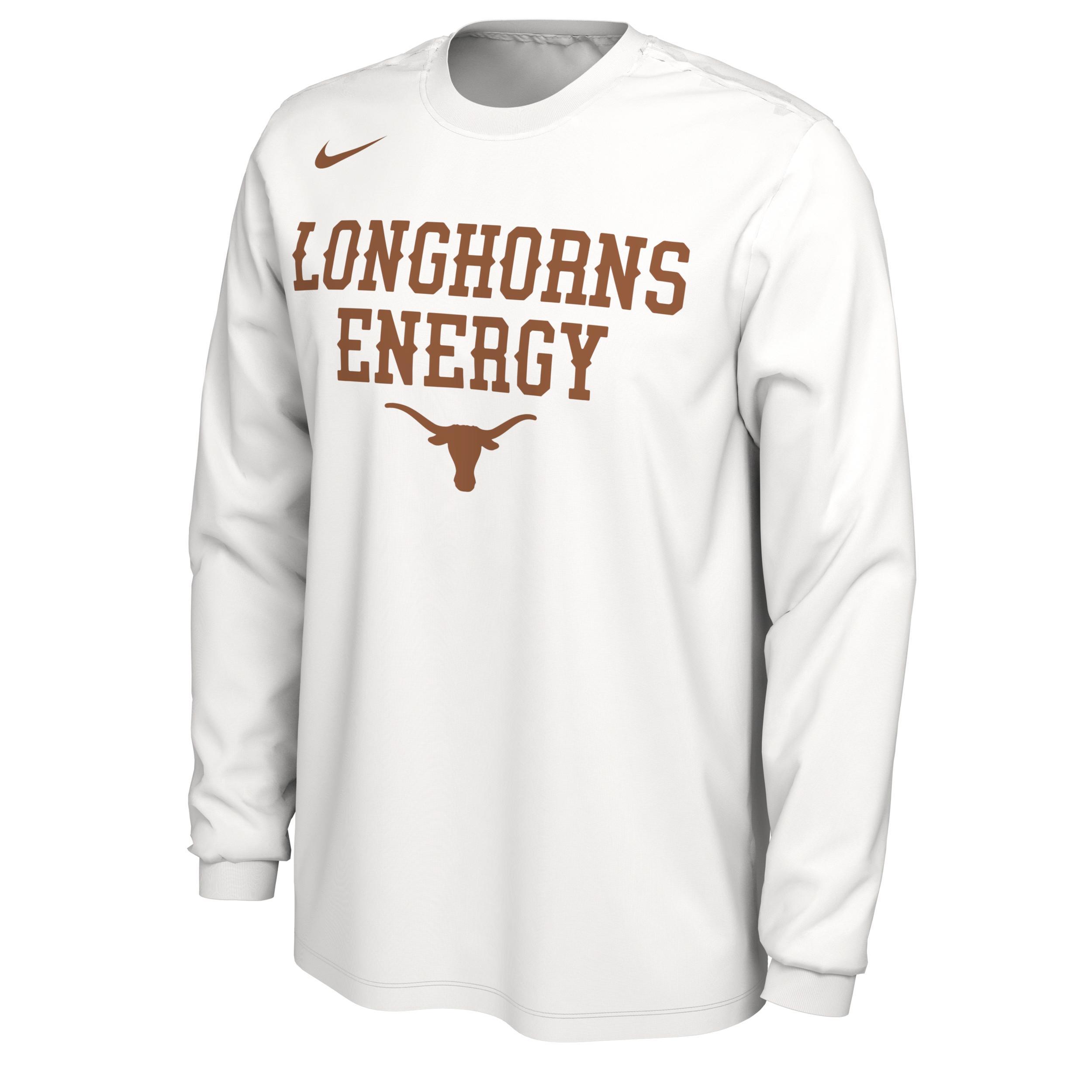 Texas Nike Men's College Long-Sleeve T-Shirt Product Image