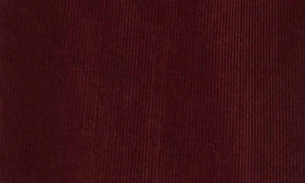 Rodger Extra Trim Fit Corduroy Pants In Burgundy Product Image