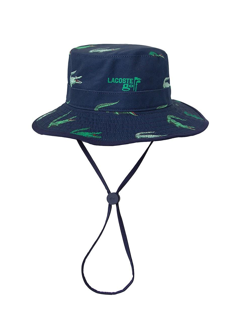 Mens Crocodile Print Golf Bucket Hat Product Image