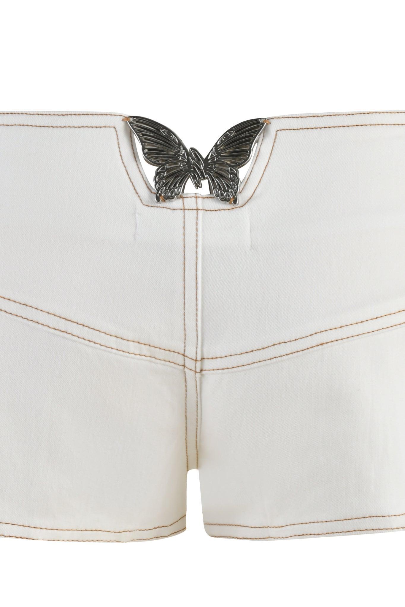 SEQUOIA SHORT - WHITE : DENIM Product Image