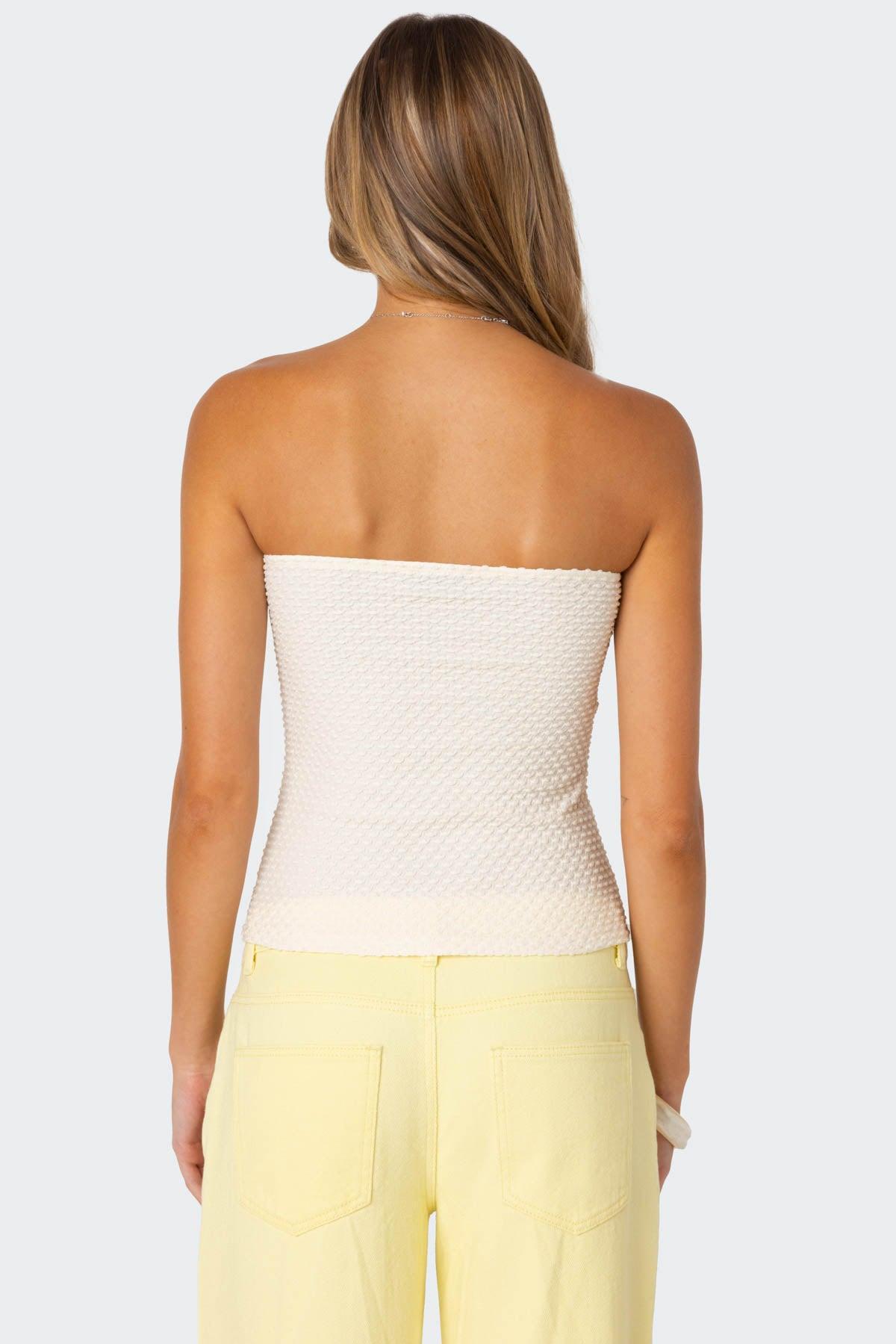 Albina Textured Tube Top Product Image