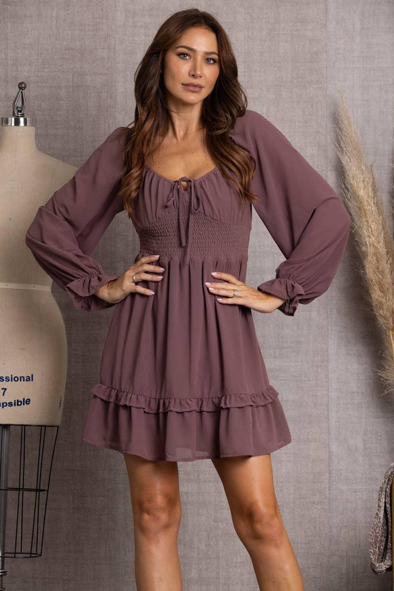 Women's Mini Boho Casual Dress Female Product Image