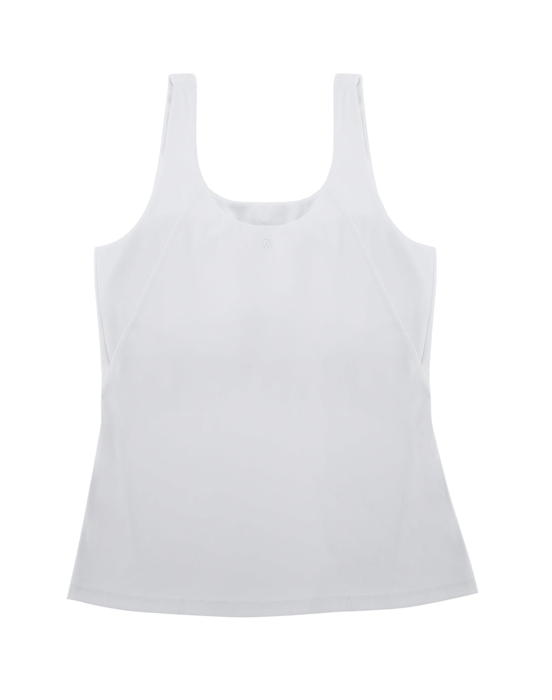 Womens C9 by Champion Tank Top, Removable Cups Stark White XS Product Image