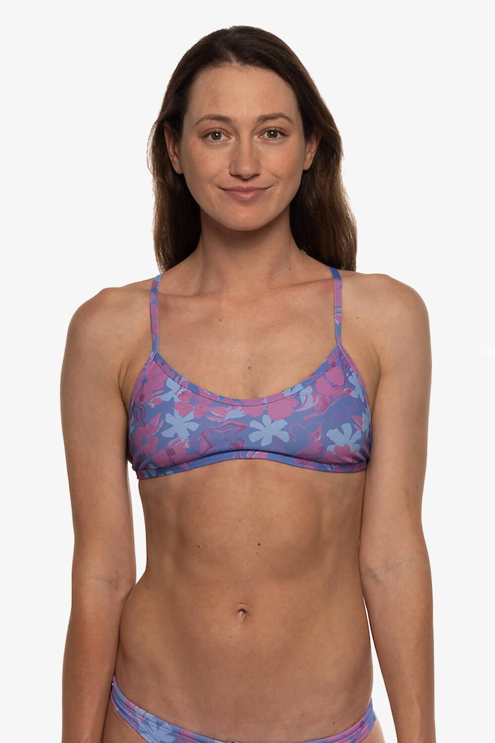 Malia Bikini Top - Hibiscus Product Image