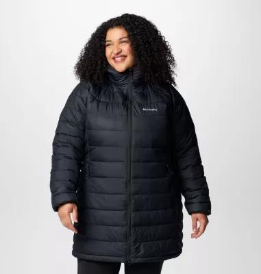 Plus Size Columbia Powder Lite II Mid Jacket, Womens Product Image