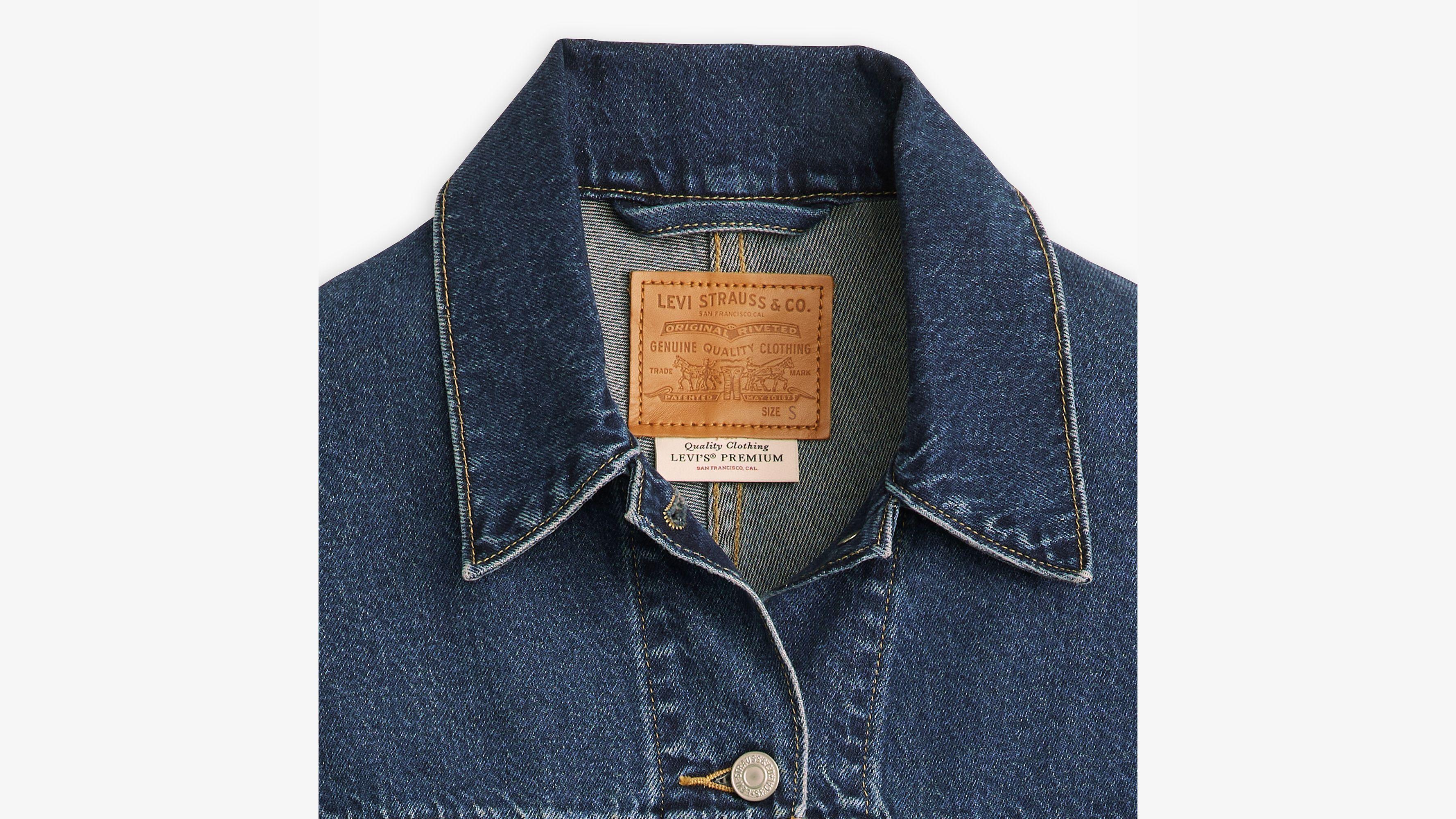 Belted Dolman Trucker Jacket Product Image