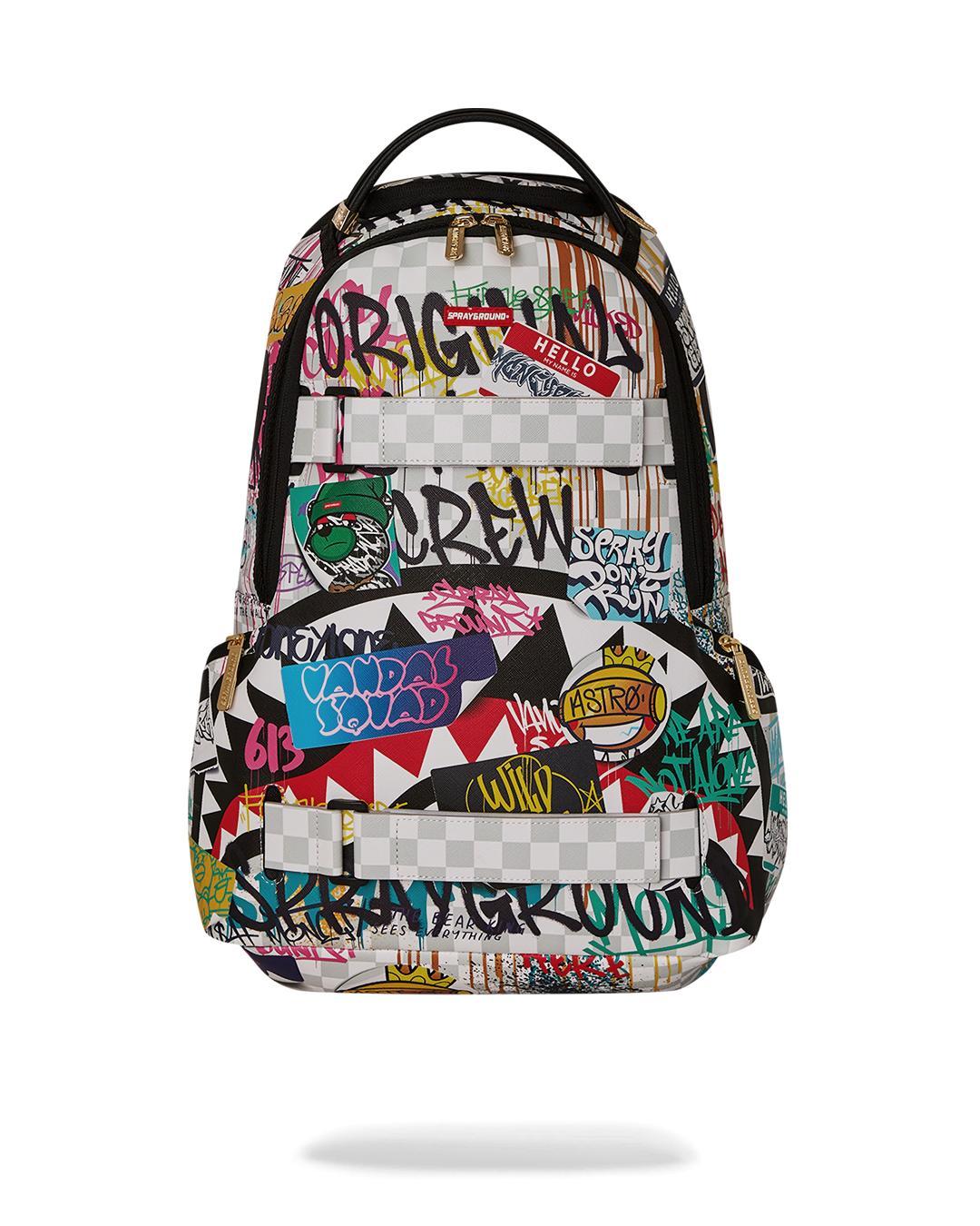 CREATE ANOTHER DAY SKATEBOARD-STRAP BACKPACK Product Image