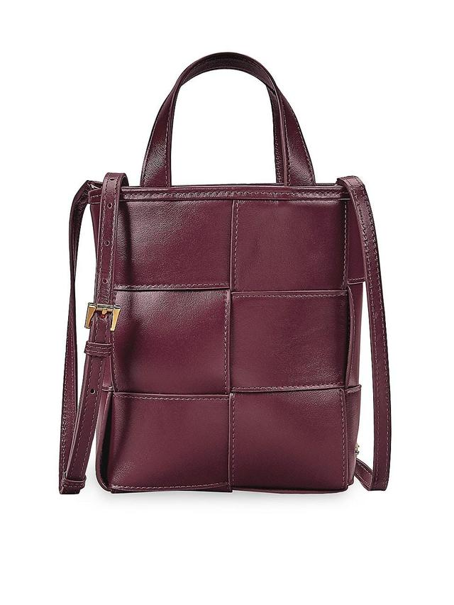 Womens Mini Chloe Leather Shopper Tote Bag Product Image