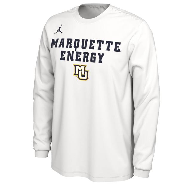 Mens Marquette Jordan College Long-Sleeve T-Shirt Product Image