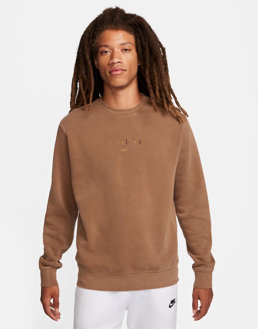 Mens Nike Sportswear Club LA Graphic Crewneck Sweatshirt Product Image