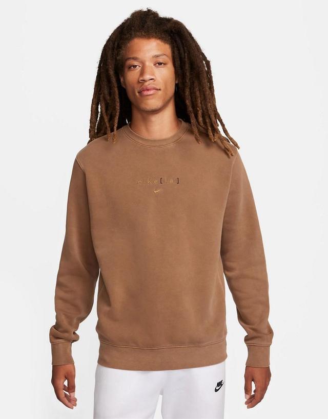Men's Nike Sportswear Club Fleece Crew-Neck Sweatshirt Product Image
