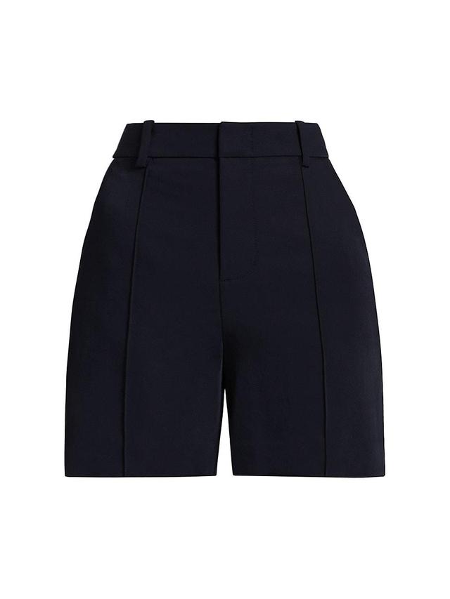 Womens Soft Suiting Seamed Shorts Product Image