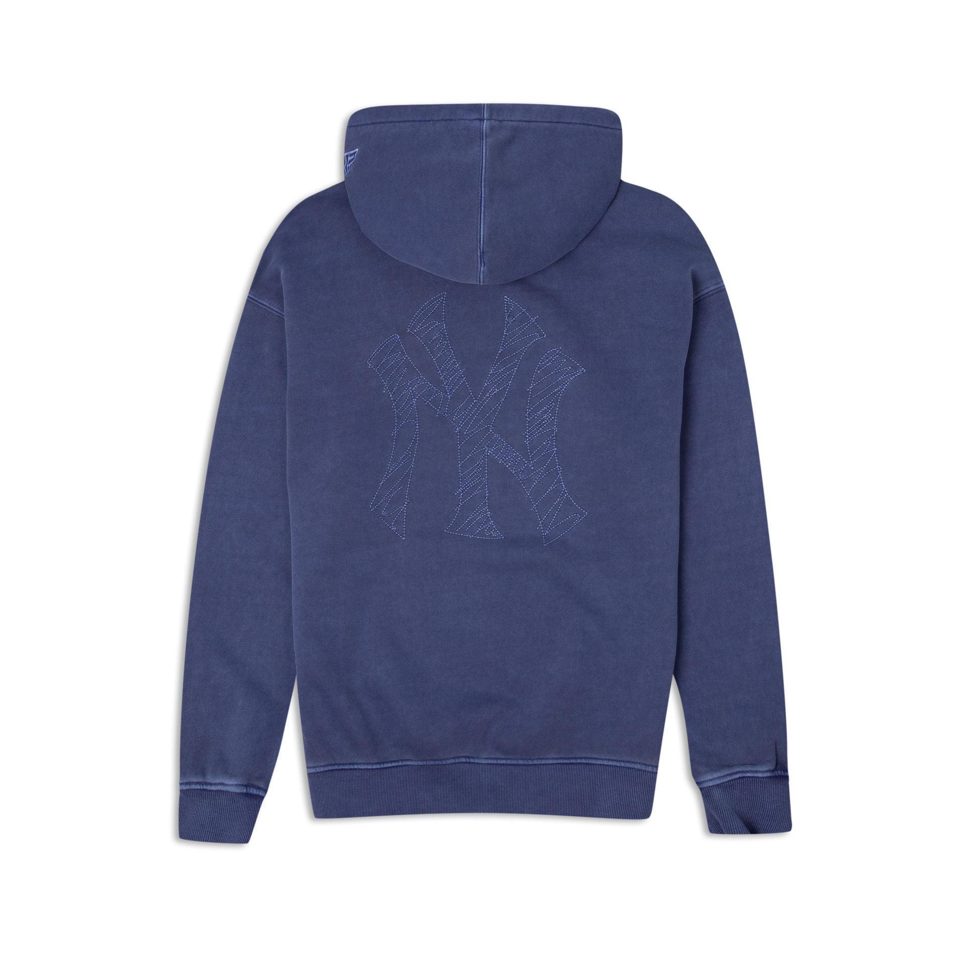 New York Yankees Essential Blue Hoodie Male Product Image