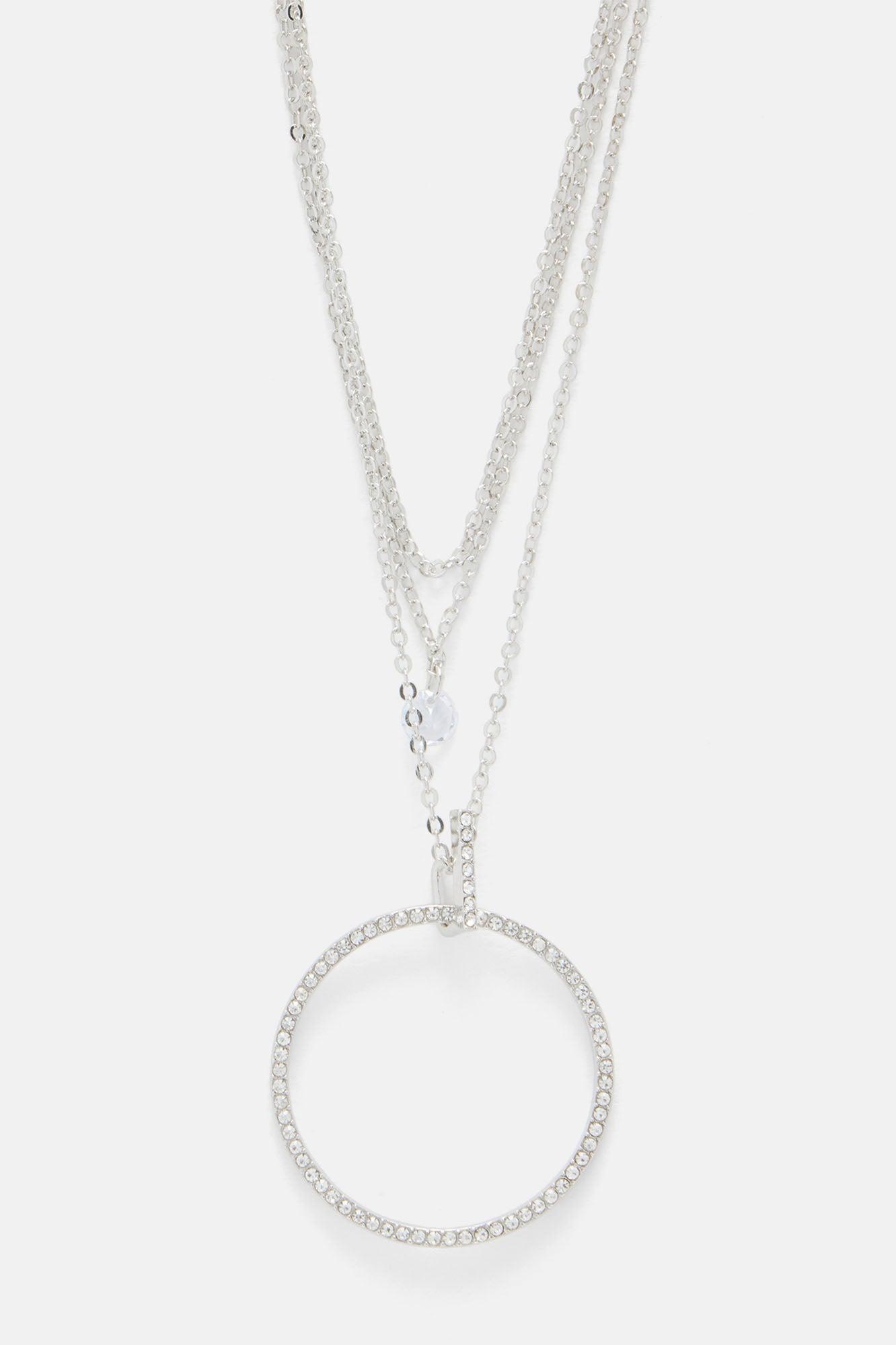 Ring Me Later Necklace - Silver Product Image