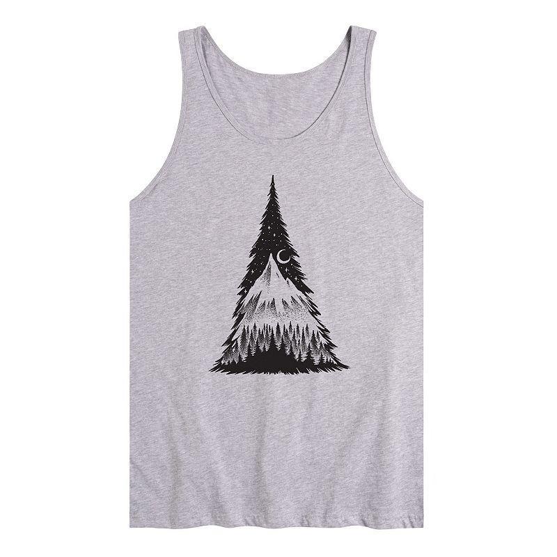 Mens Tree Silhouette Tank Top Product Image