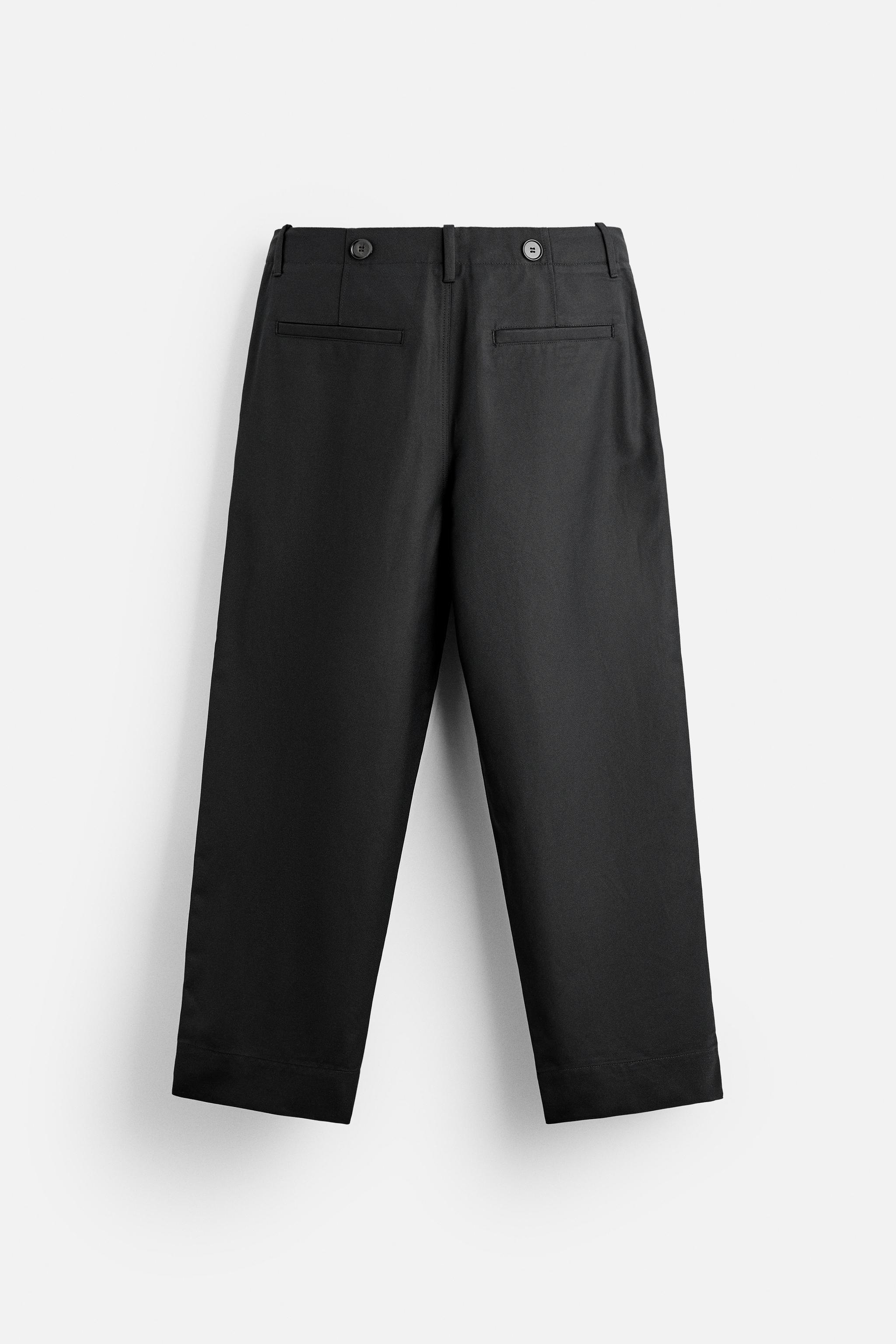 BUTTONED SUIT PANTS Product Image