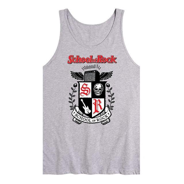 Mens School Of Rock Crest Tank Top Product Image