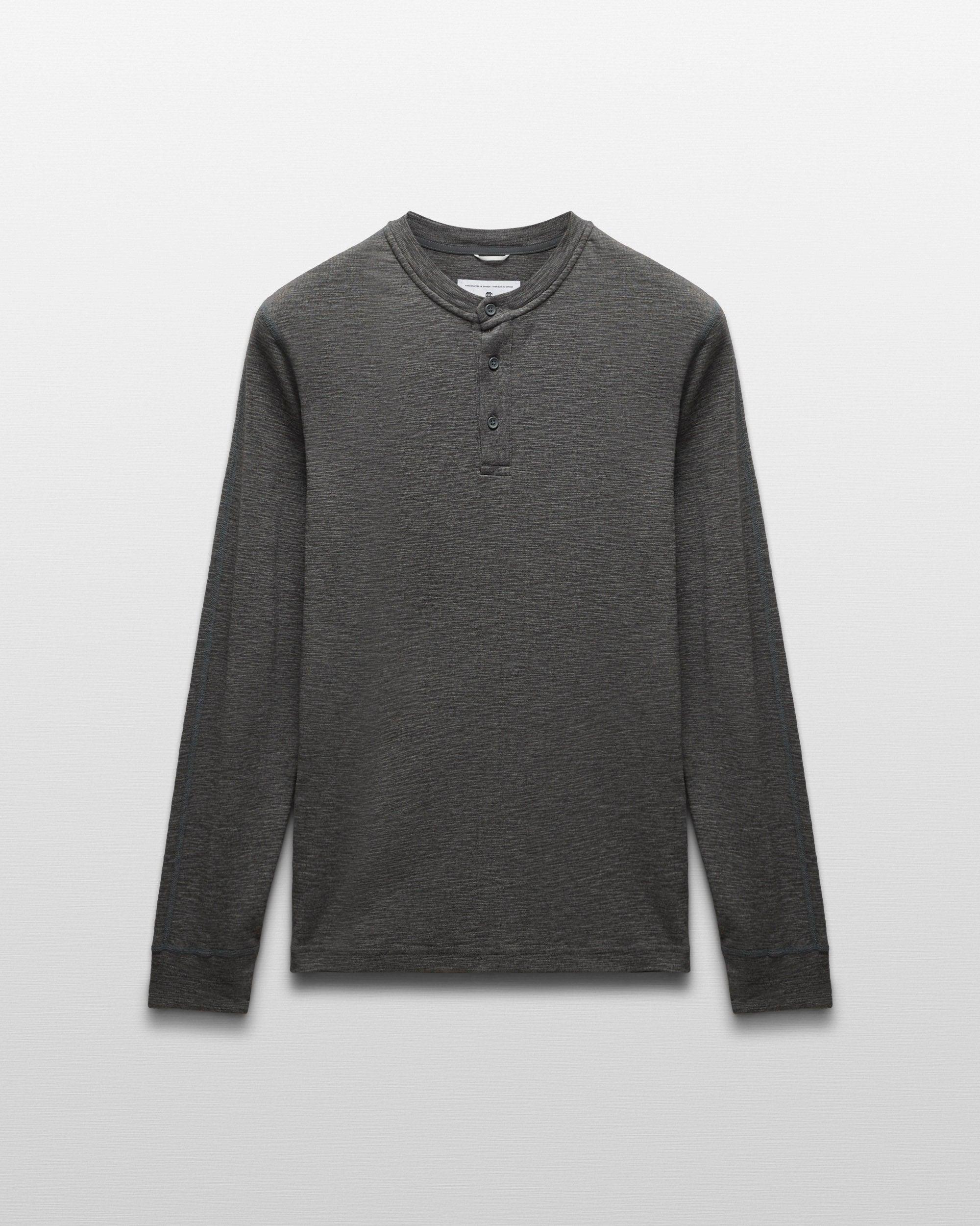 1x1 Slub Henley Male Product Image