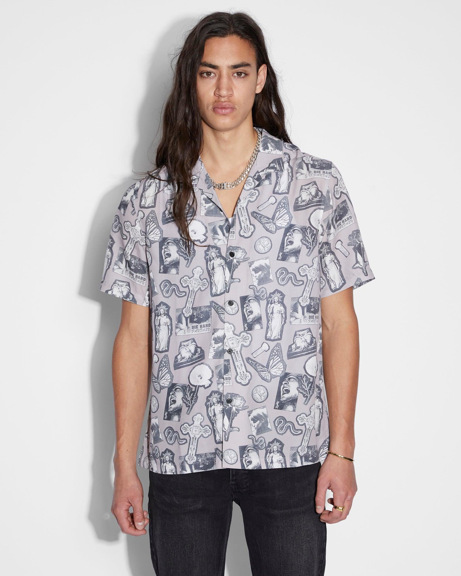 KUT OUT RESORT SS SHIRT SILT Male Product Image