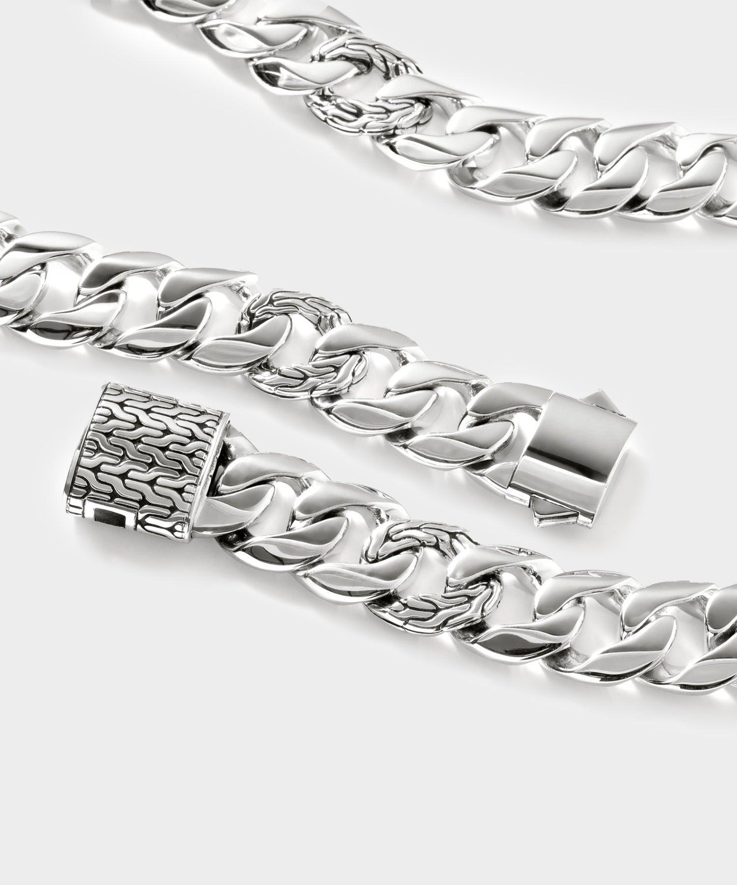 John Hardy Sterling Silver Curb Chain Necklace, 14MM Product Image