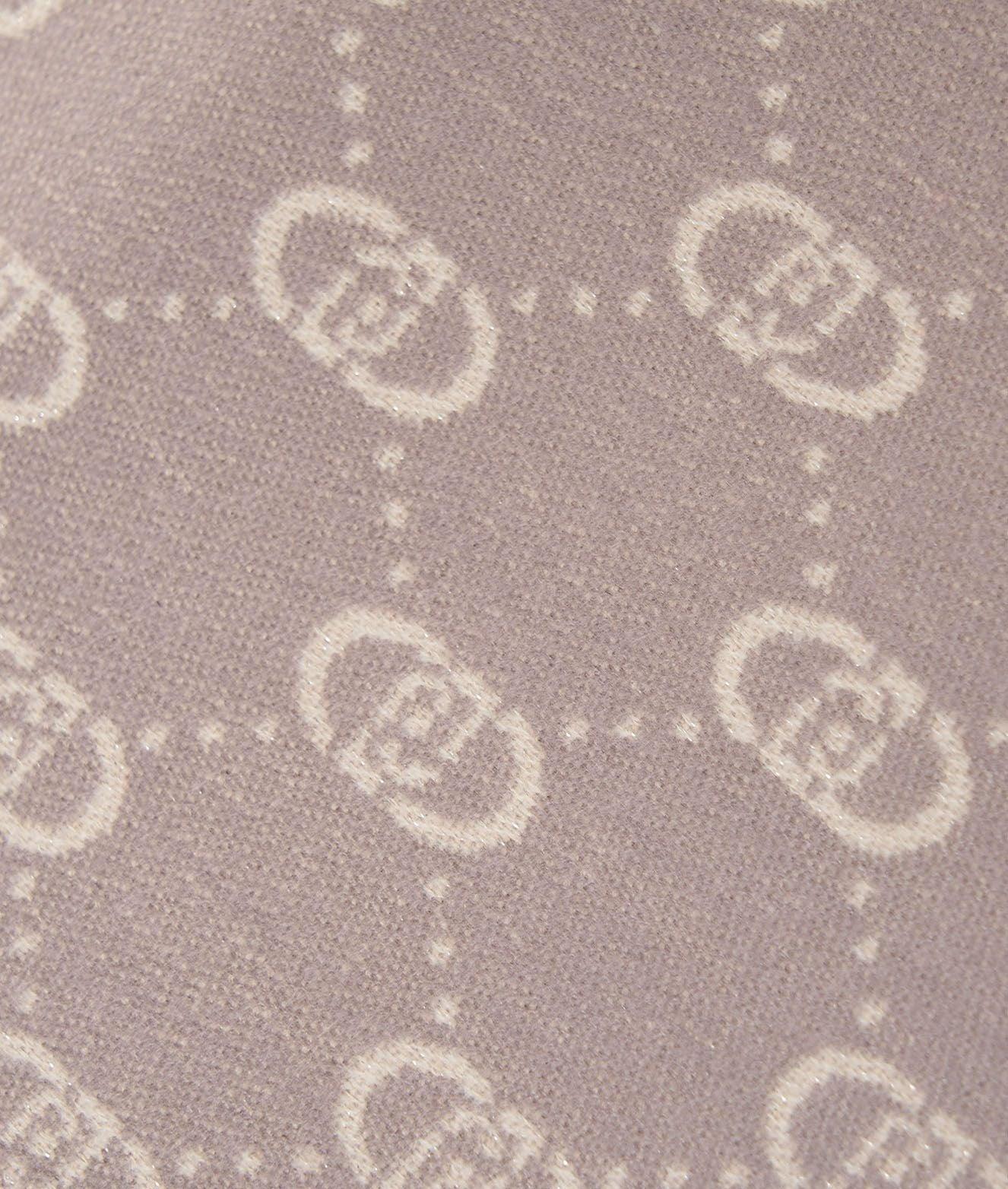 Stola jacquard con logo Female Product Image