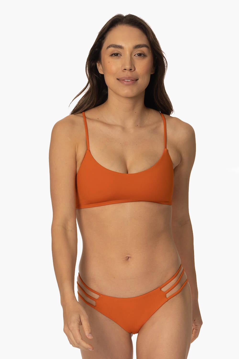 Cloud Break Bikini Bottom - Ginger Female Product Image