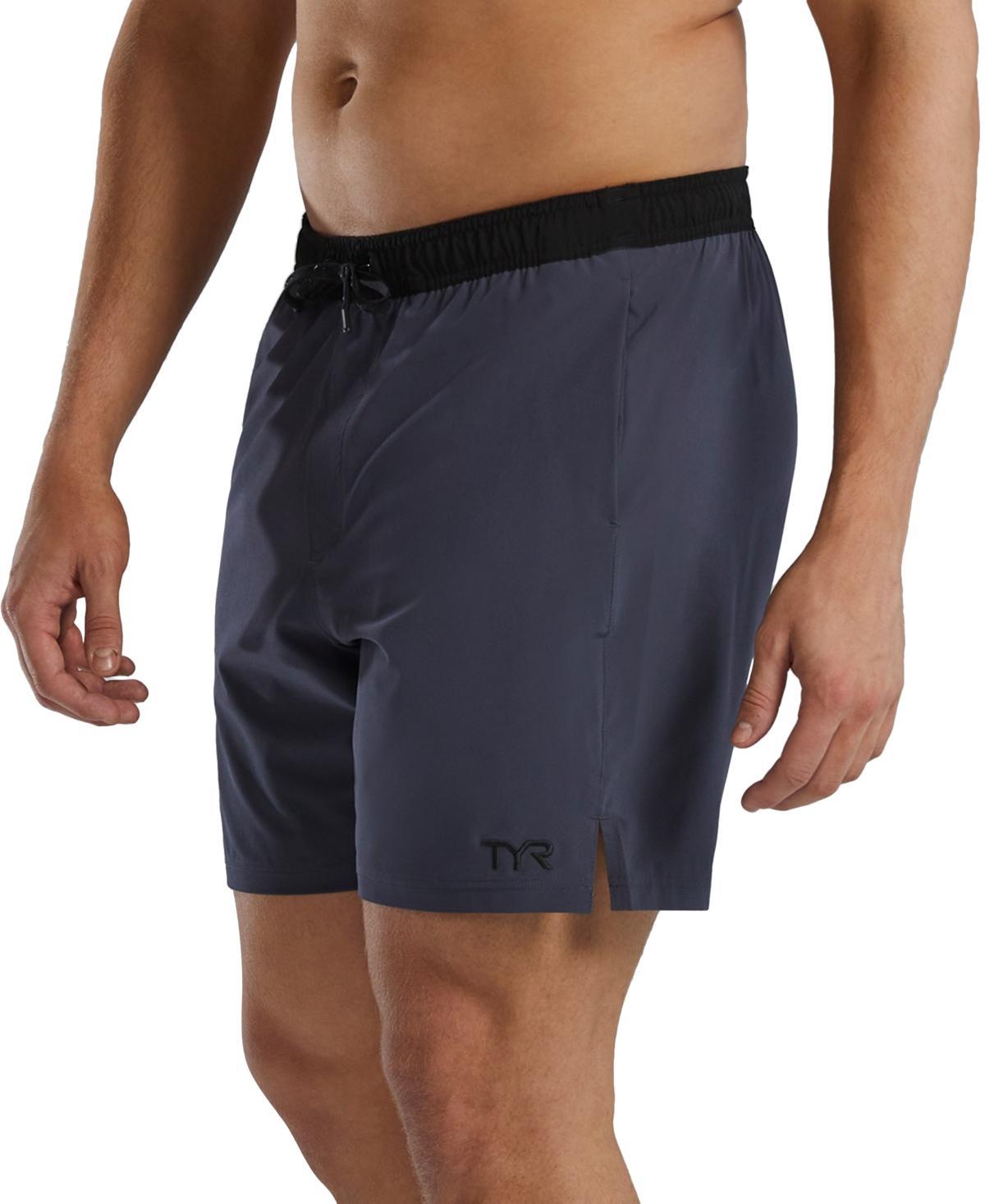 Tyr Mens Skua Solid Performance 7 Volley Shorts Product Image