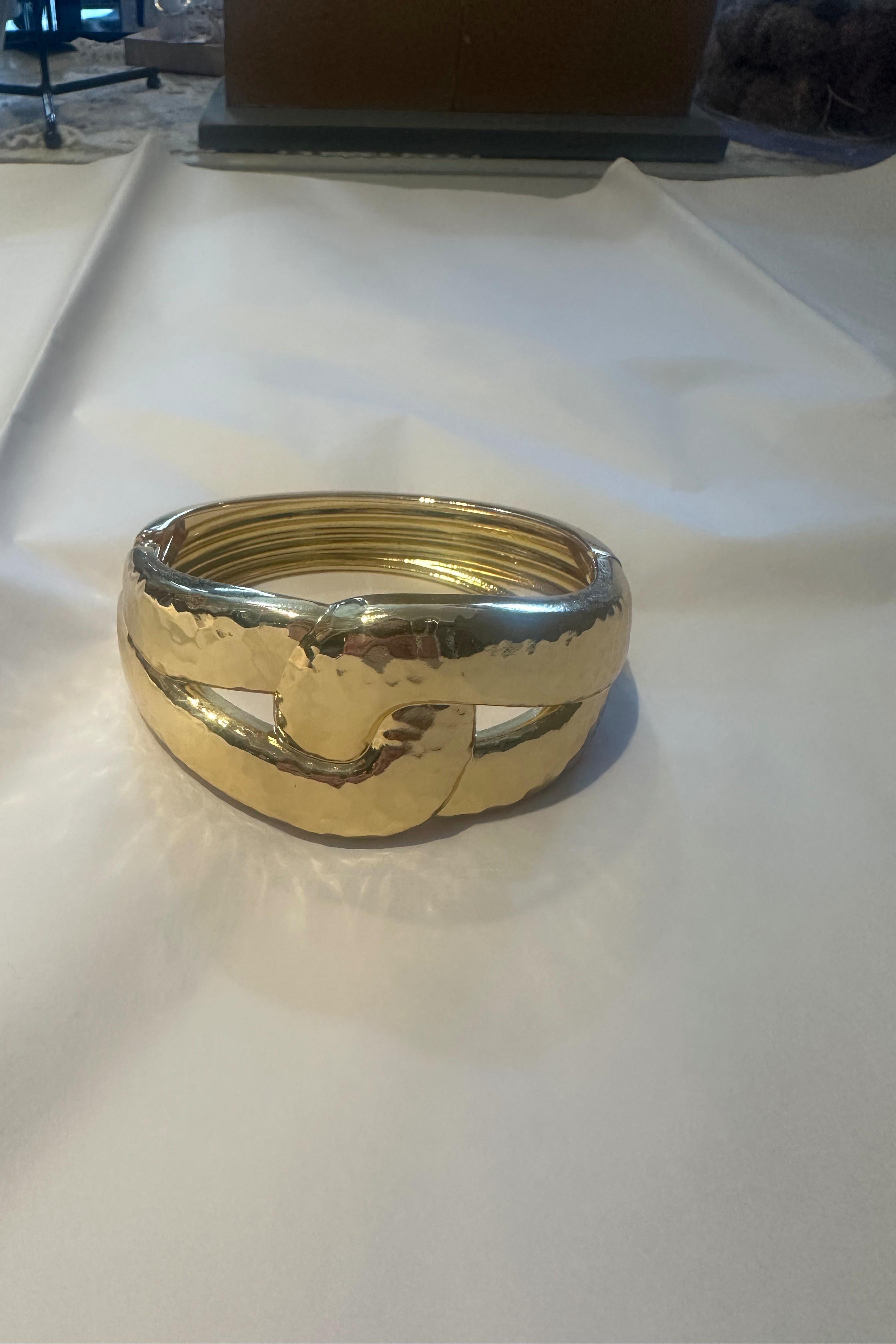 Gold Bangle Bracelet Product Image